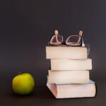 glasses, book, apple, fruit, literature, educate, homework, organic, creative, objects, healthy, educational, studying, background, learn, read, beautiful wallpaper, education, concept, reading, text, paper, learning, iphone wallpaper